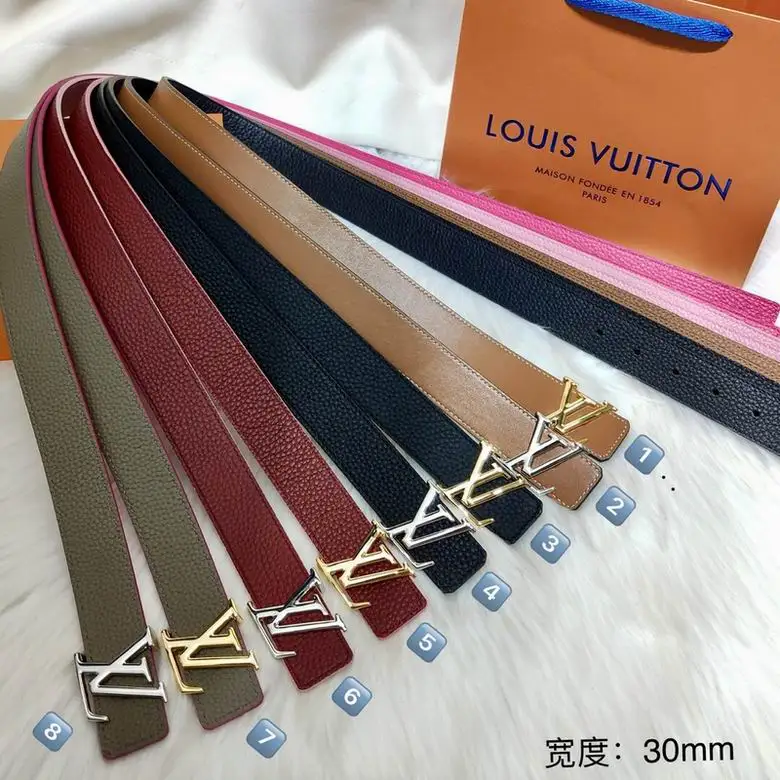 LV Belt 30mmX95-110cm 7D28